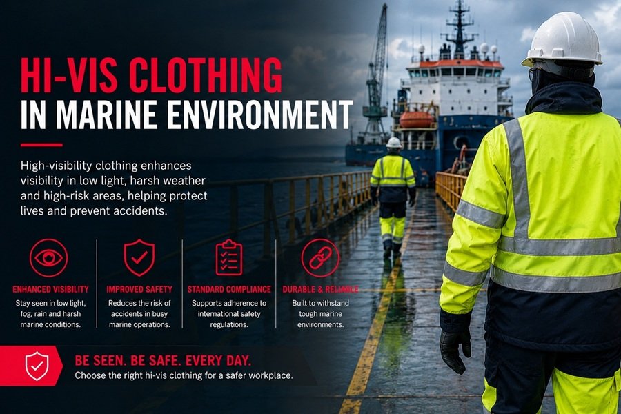 Hi Viz Clothing homepage